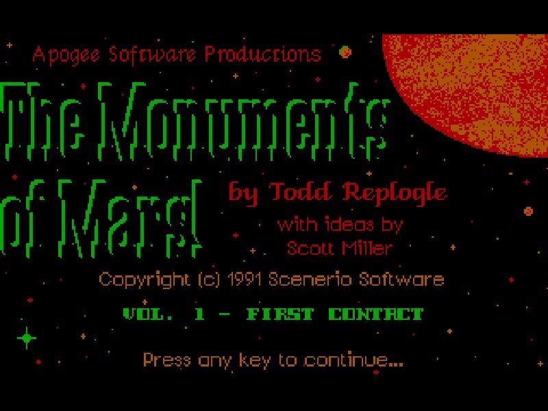 Monuments of Mars