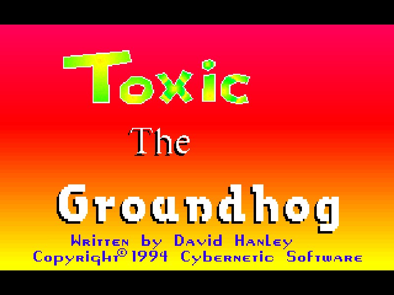 Toxic the Groundhog